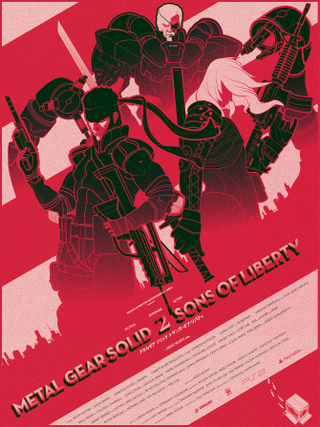 Illustration for article titled Damn Gurl, Those Are Some Classy Metal Gear Solid Prints